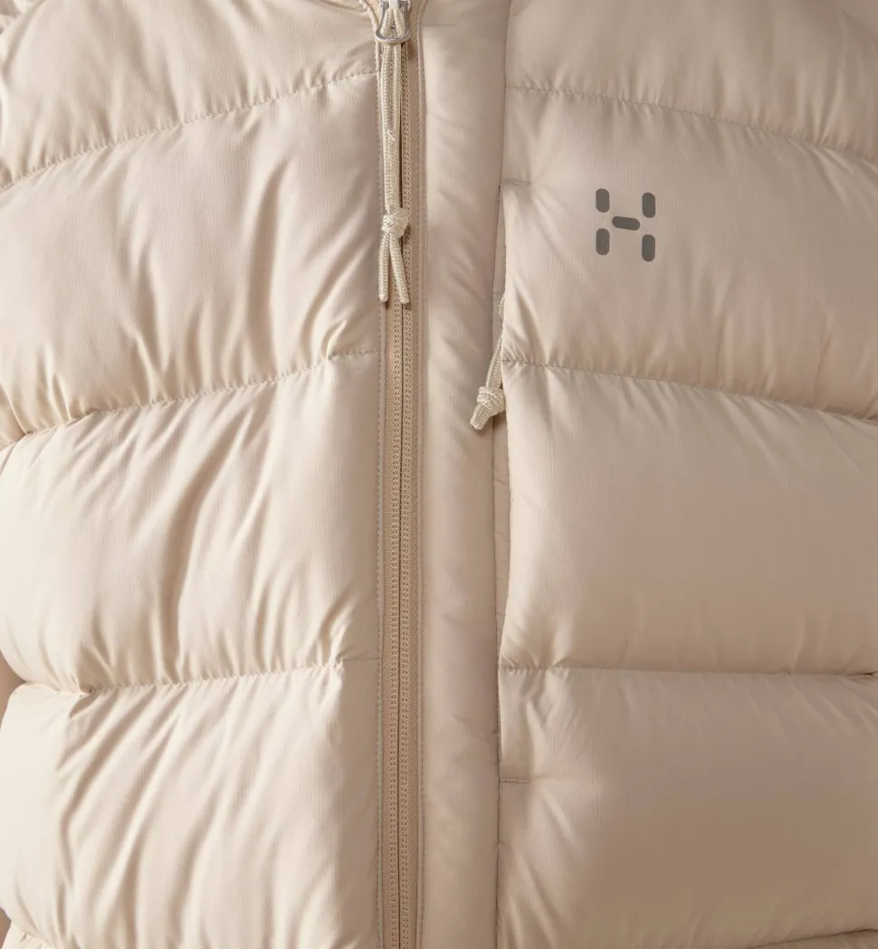 Haglöfs Rosson Down Parka Men Chalk Beige