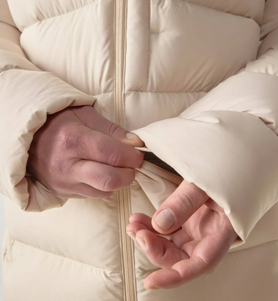 Haglöfs Rosson Down Parka Men Chalk Beige