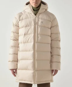 Haglöfs Rosson Down Parka Men Chalk Beige