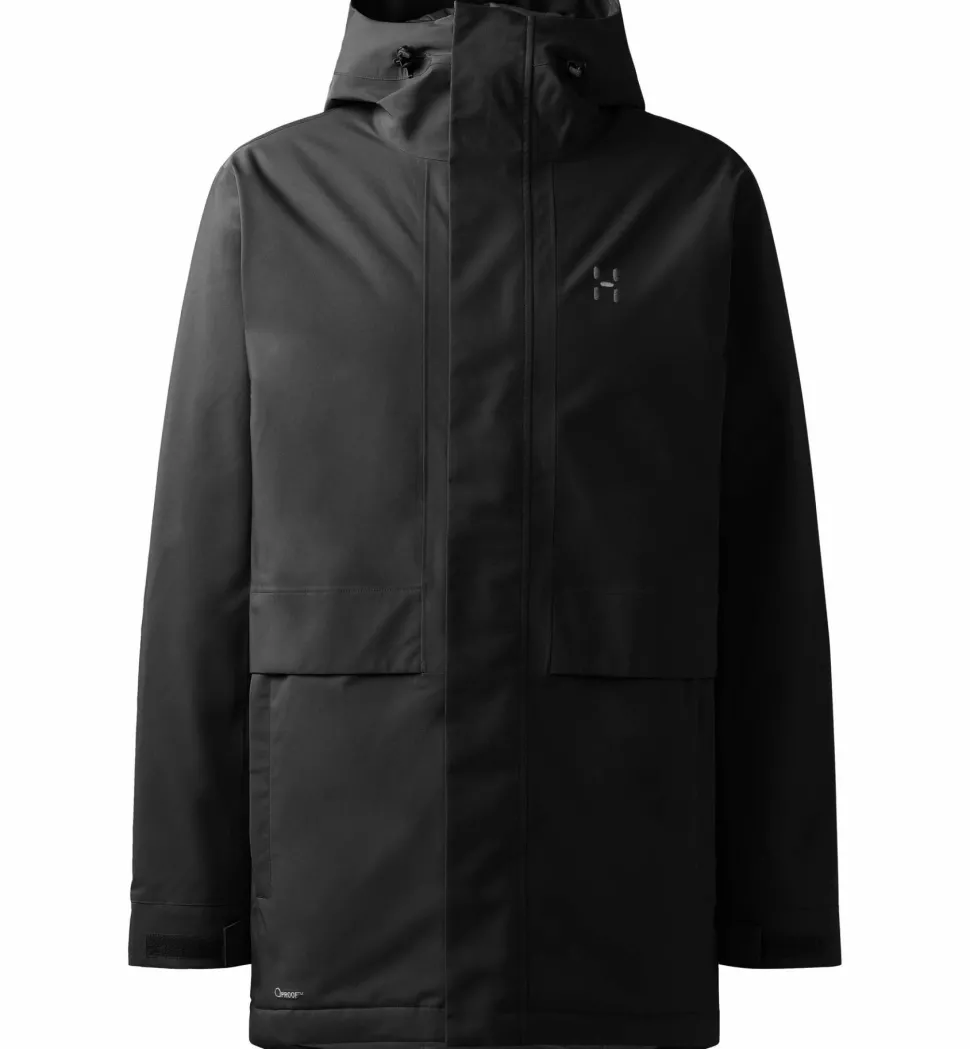 Haglöfs Salix Proof Mimic Ii Parka Men True Black