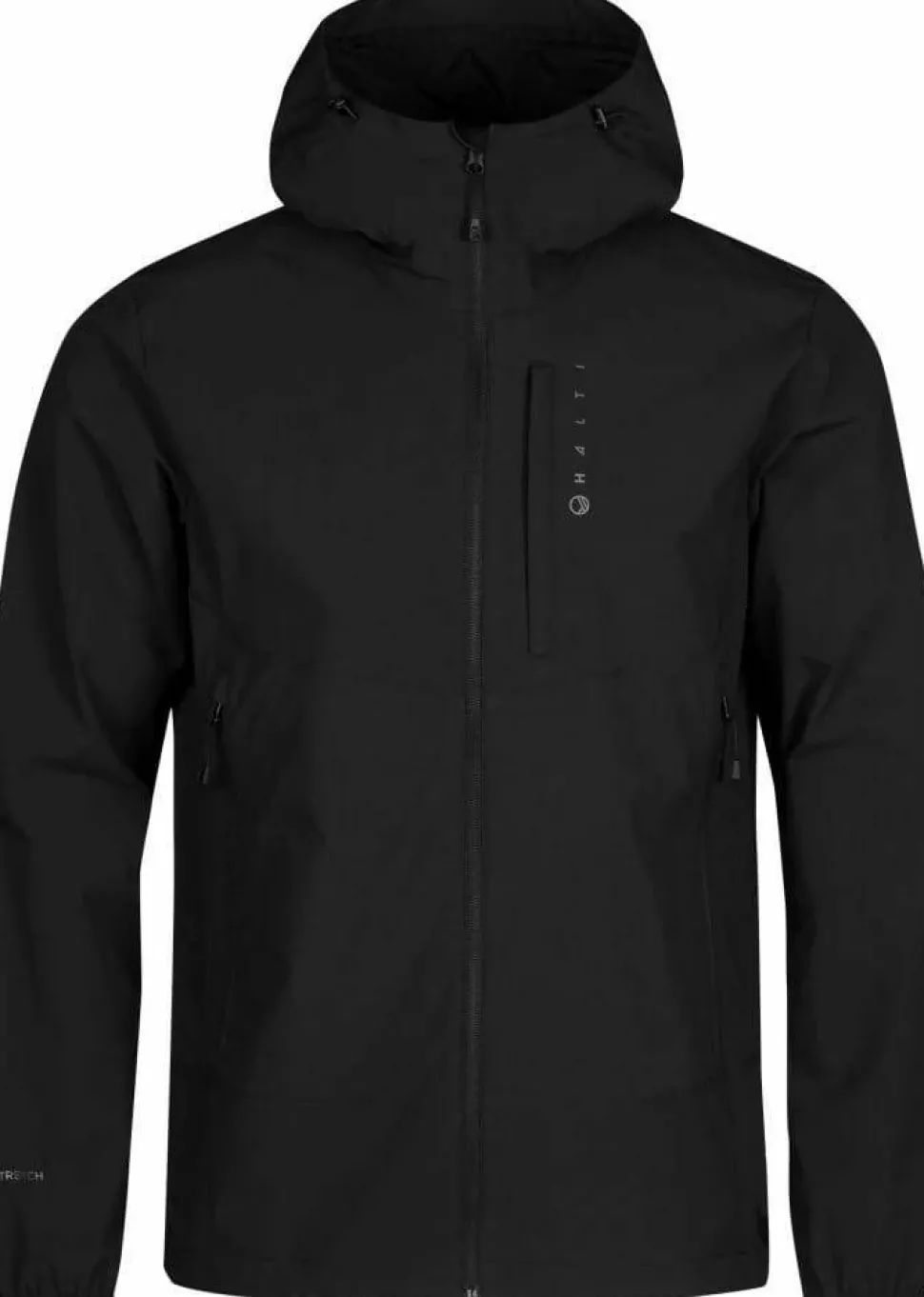 Halti Men's Pallas Evo Hooded X-Stretch Jacka Black