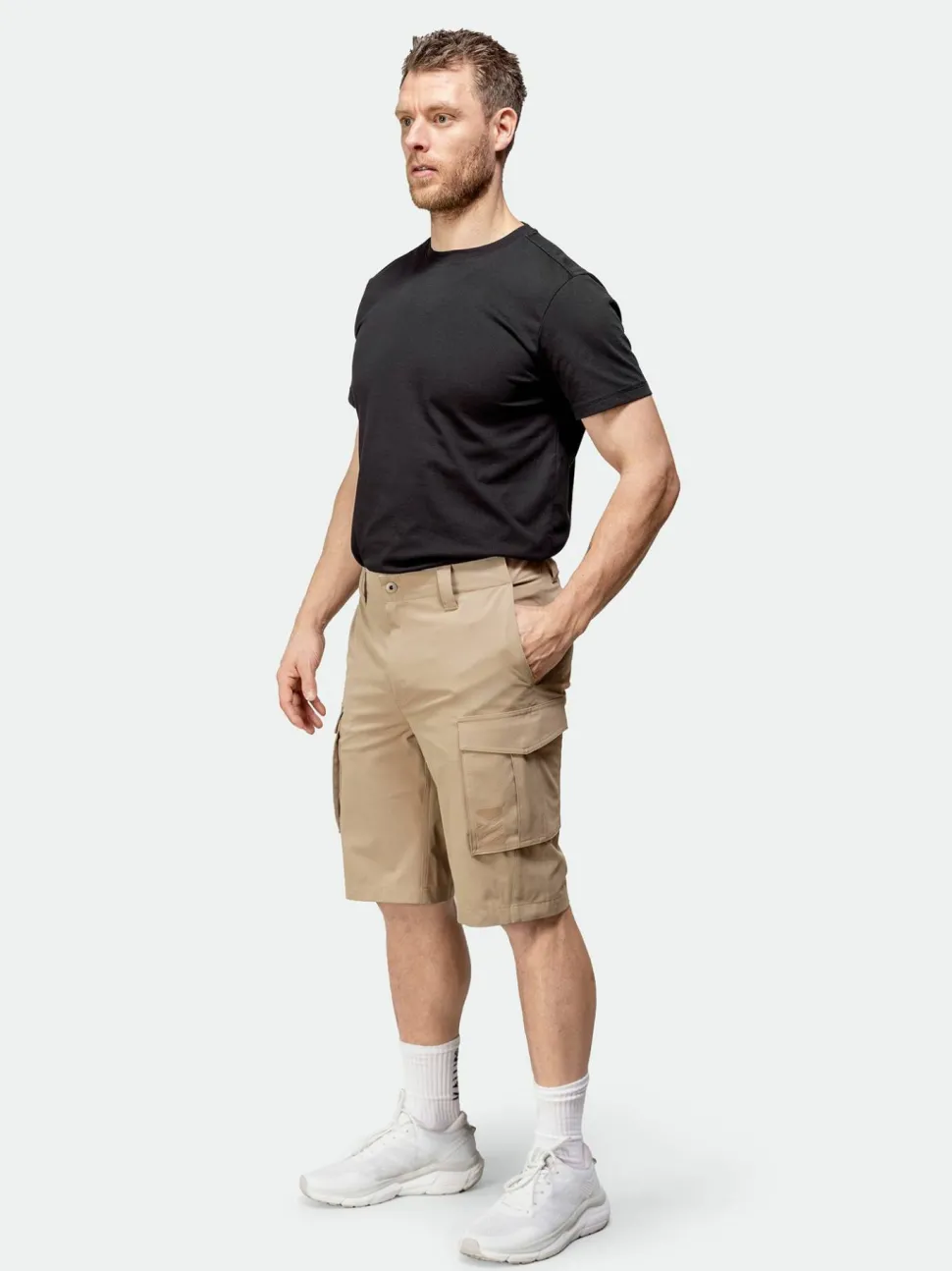 Halti Men's Roams Shorts Greige