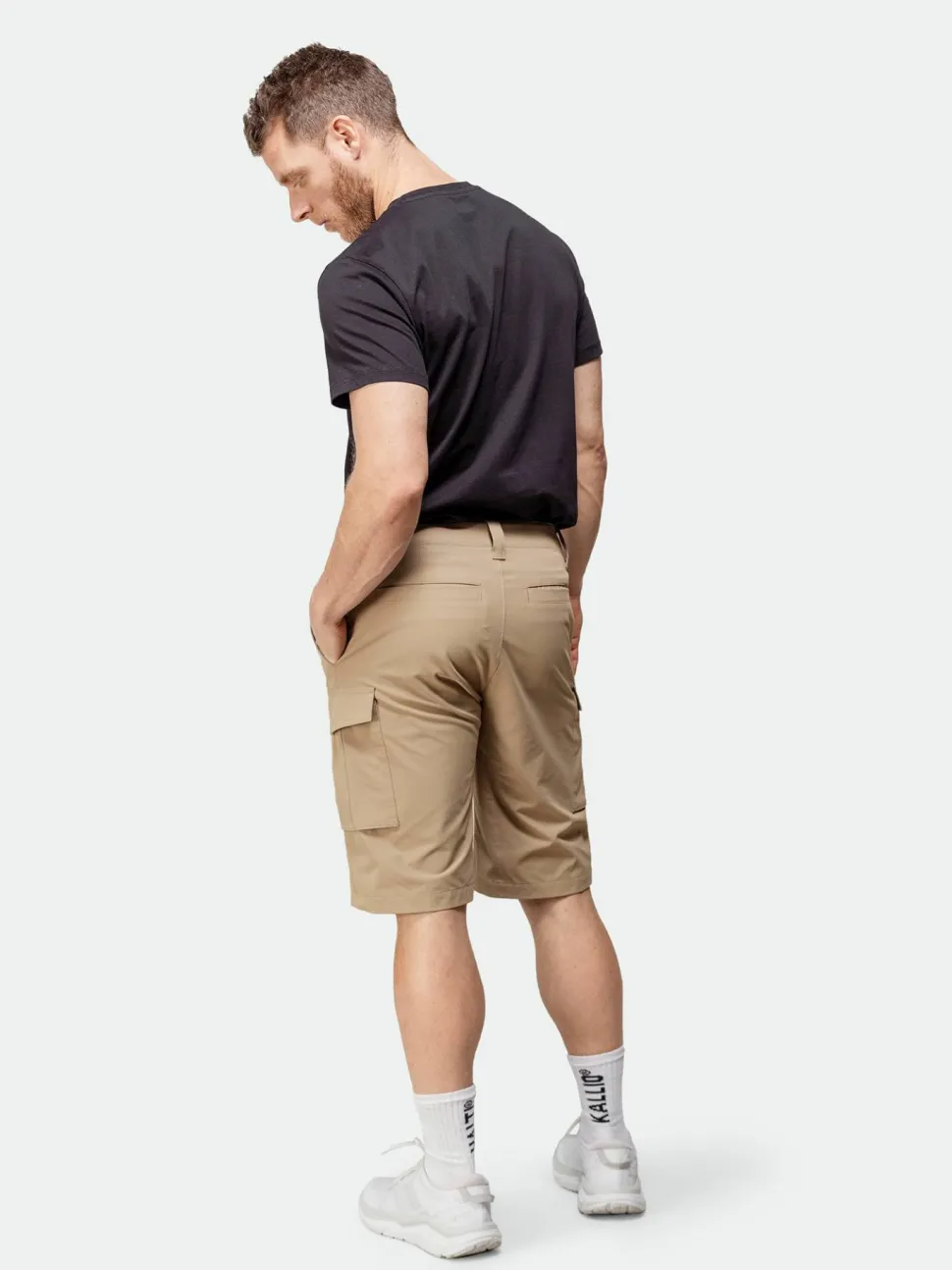 Halti Men's Roams Shorts Greige