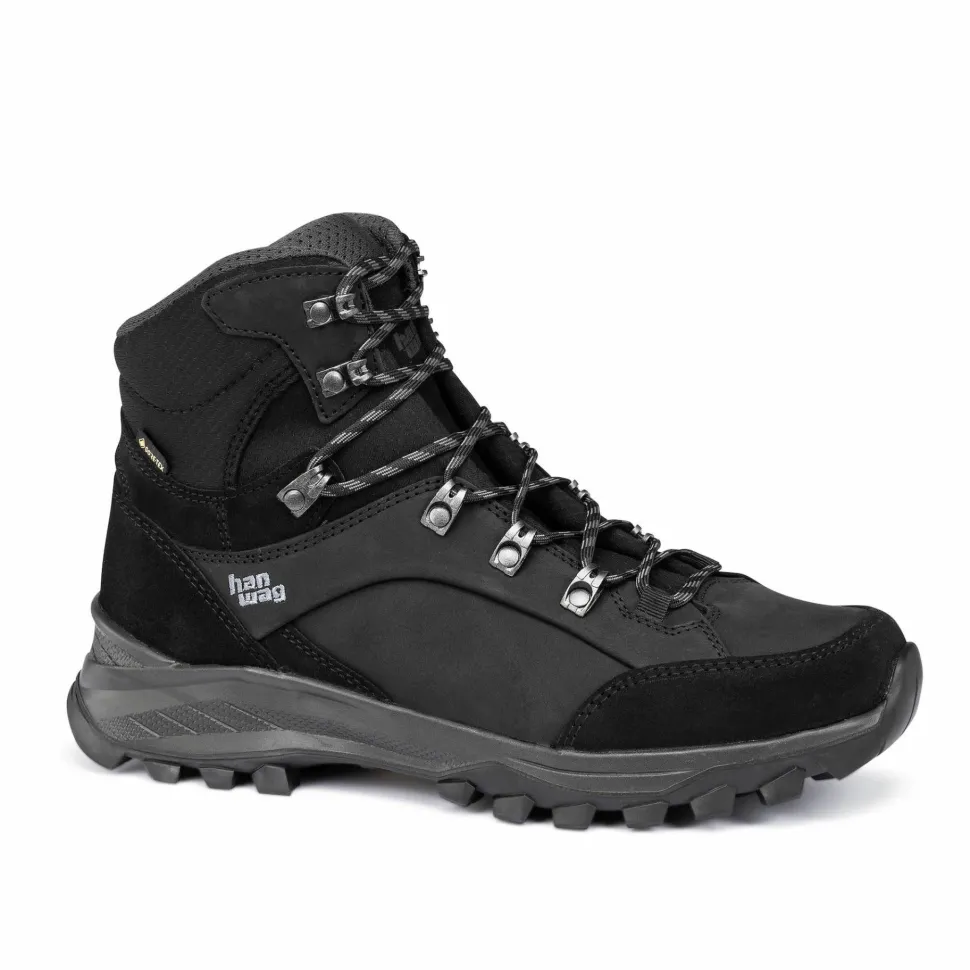 Hanwag Men's Banks Gore-Tex Black/Asphalt