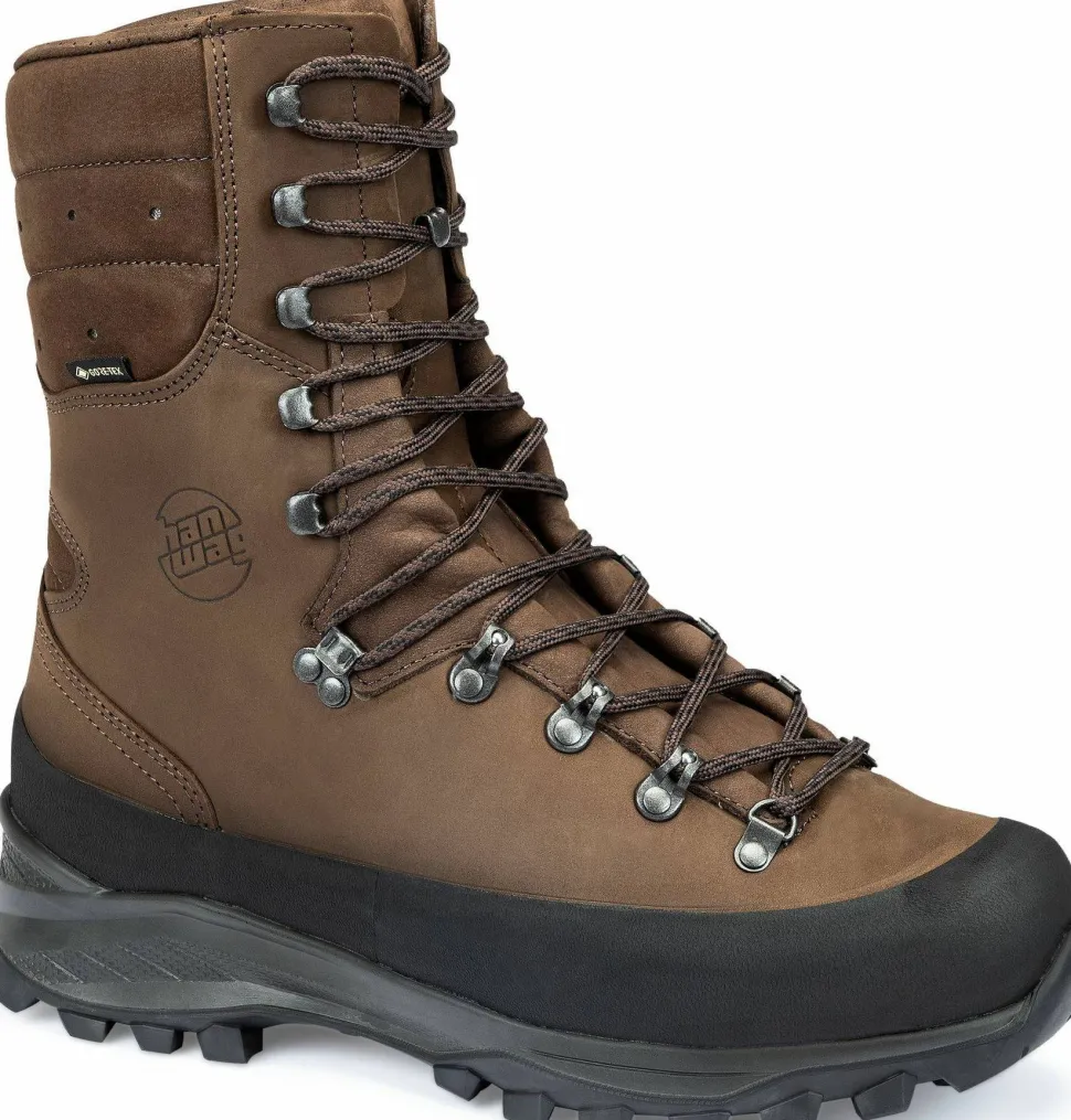 Hanwag Men's Brenner Pro Wide Gore-Tex Brown/Asphalt