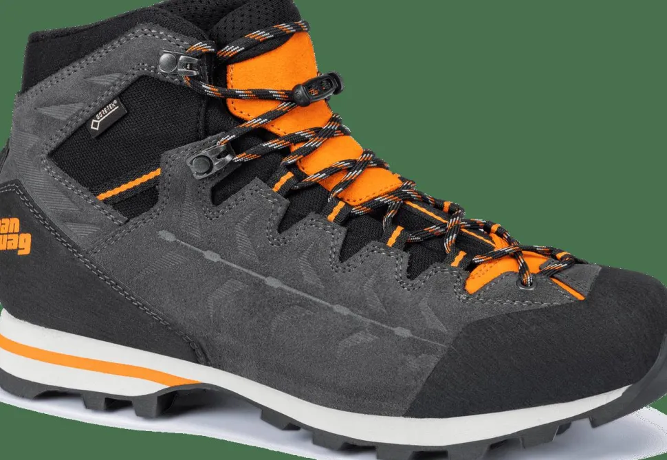 Hanwag Men's Makra Light Gtx Asphalt/Orange