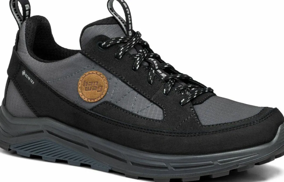 Hanwag Men's Rotpunkt Light Low GORE-TEX Black/Anthracite