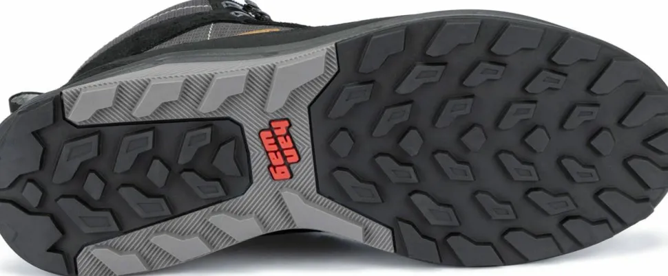 Hanwag Men's Rotpunkt Light Mid GORE-TEX Black/Anthracite