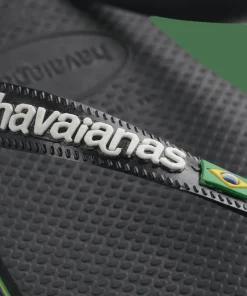Havaianas Men's Brazil Logo Black/Black