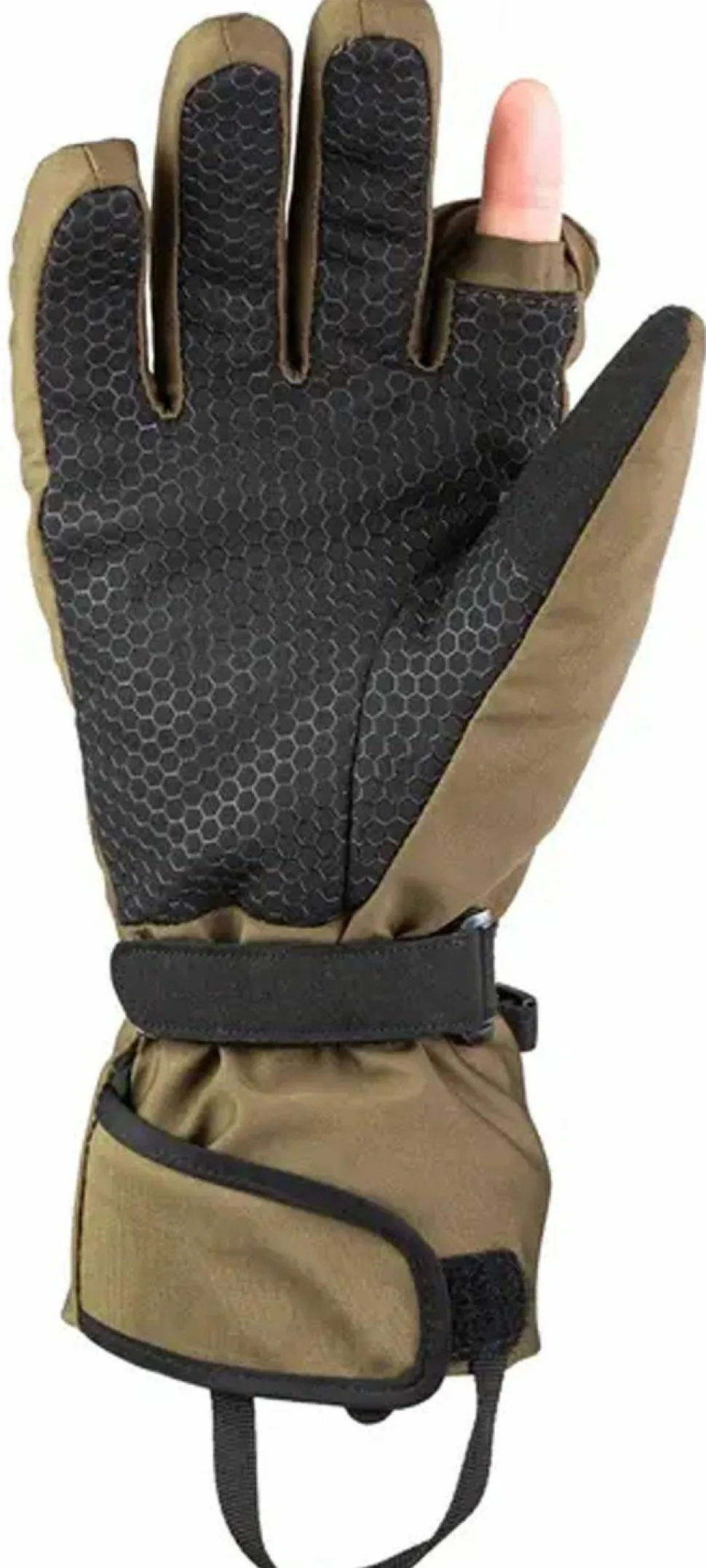 Heat Experience Hunting Gloves Green/black