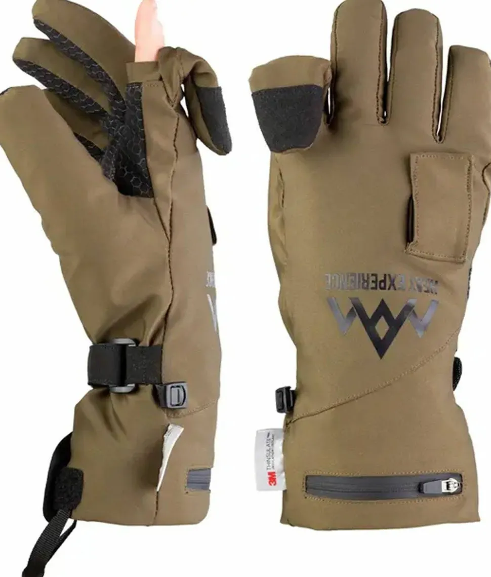 Heat Experience Hunting Gloves Green/black