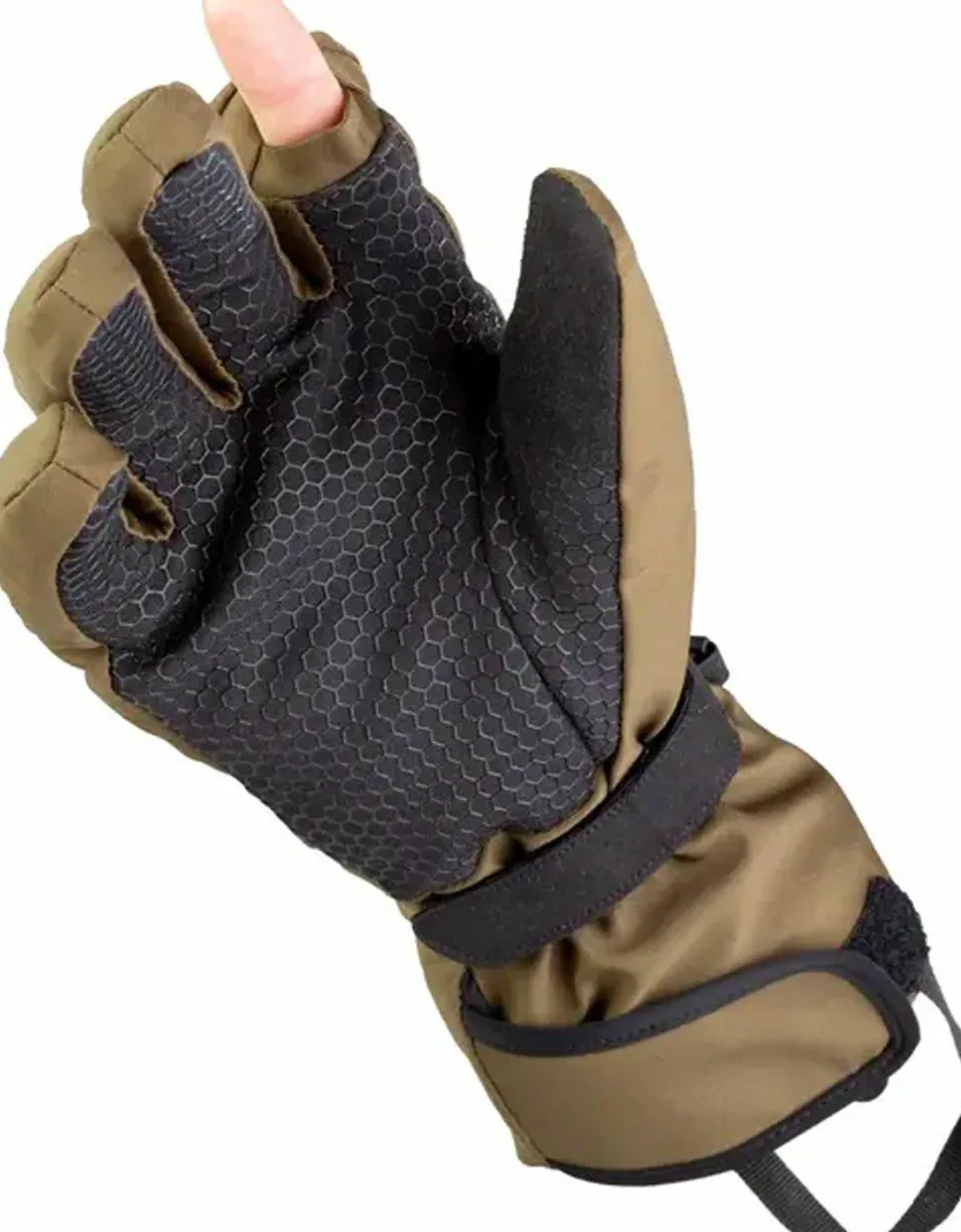 Heat Experience Hunting Gloves Green/black
