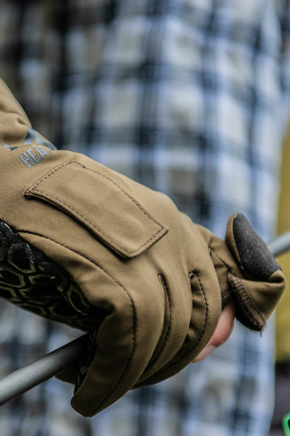 Heat Experience Hunting Gloves Green/black