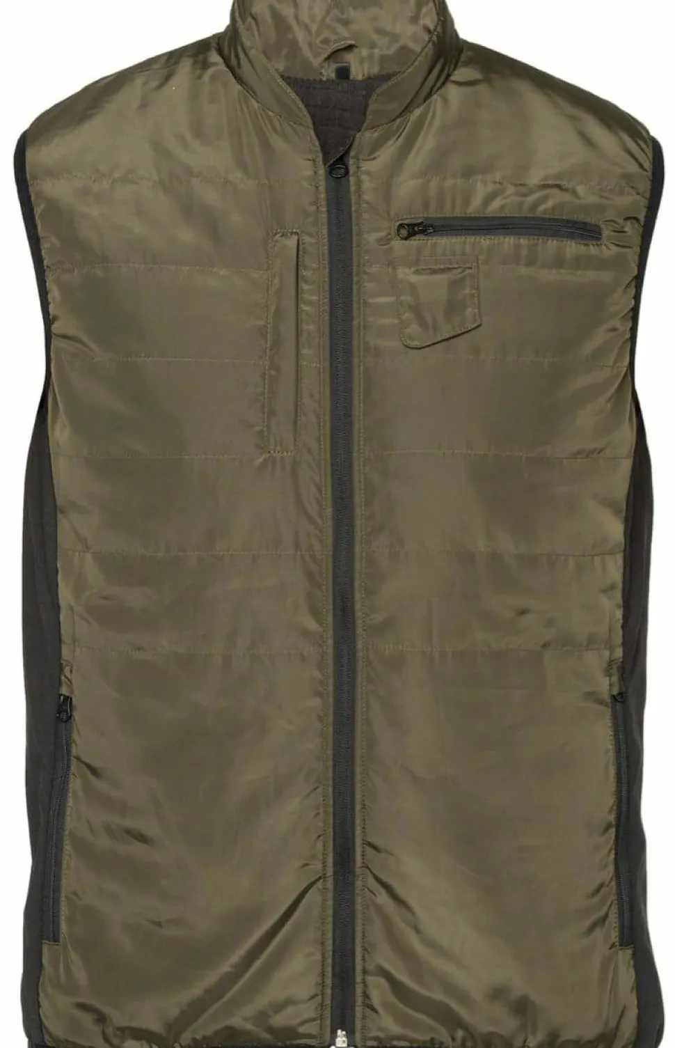 Heat Experience Men's Heated Hunt Vest Olive Green