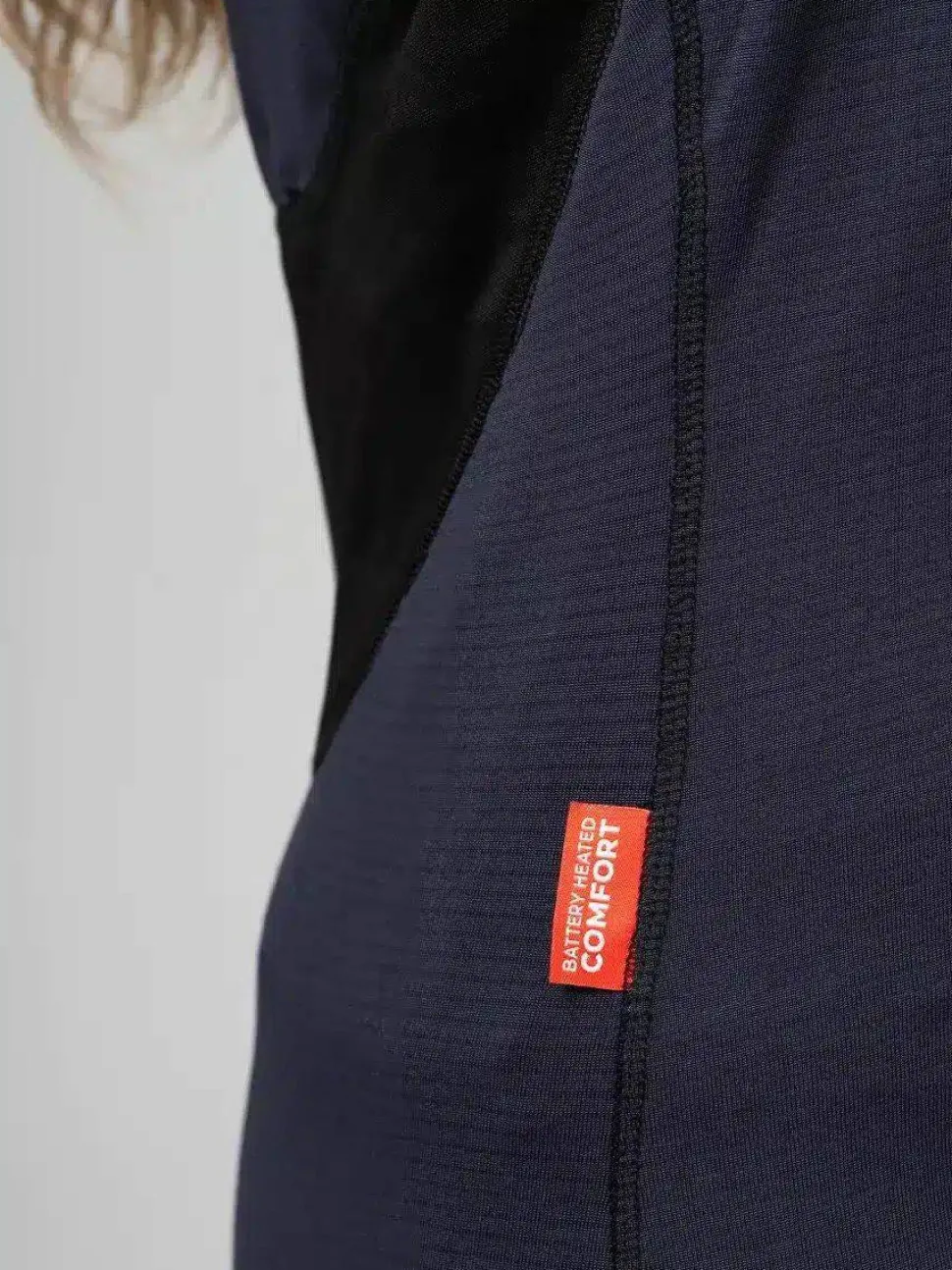 Heat Experience Unisex Heatx Heated Inner Vest Navy/black