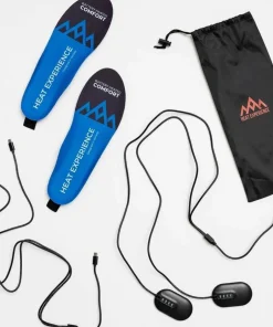 Heat Experience Wireless Charging App Insoles Blue