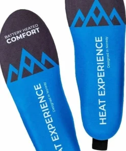 Heat Experience Wireless Charging App Insoles Blue