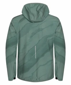 Hellner Men's Aras Running Jacket Laurel Wreath Aop
