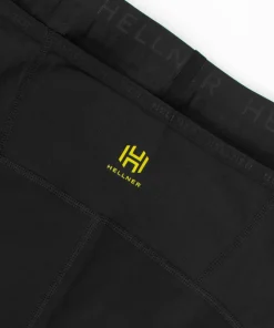 Hellner Men's Compression Short Tights Black Beauty