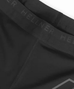 Hellner Men's Compression Full Length Tights Black Beauty