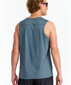 Hellner Men's Core Running Sleeveless Top Stormy Weather
