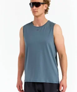 Hellner Men's Core Running Sleeveless Top Stormy Weather