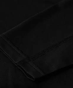 Hellner Men's Core Running Halfzip LS Tee Black Beauty