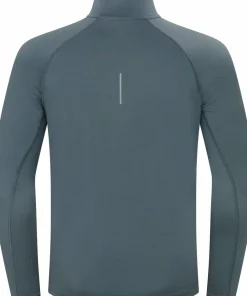 Hellner Men's Core Running Halfzip LS Tee Stormy Weather