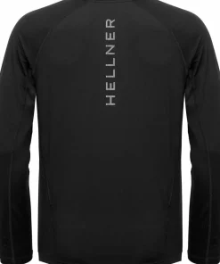 Hellner Men's Core Running Rn Long Sleeve Tee Black Beauty