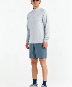 Hellner Men's Core Running Halfzip LS Tee High-rise