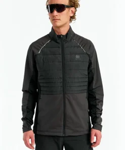 Hellner Men's Hirvas Hybrid Jacket Black Beauty/Phantom