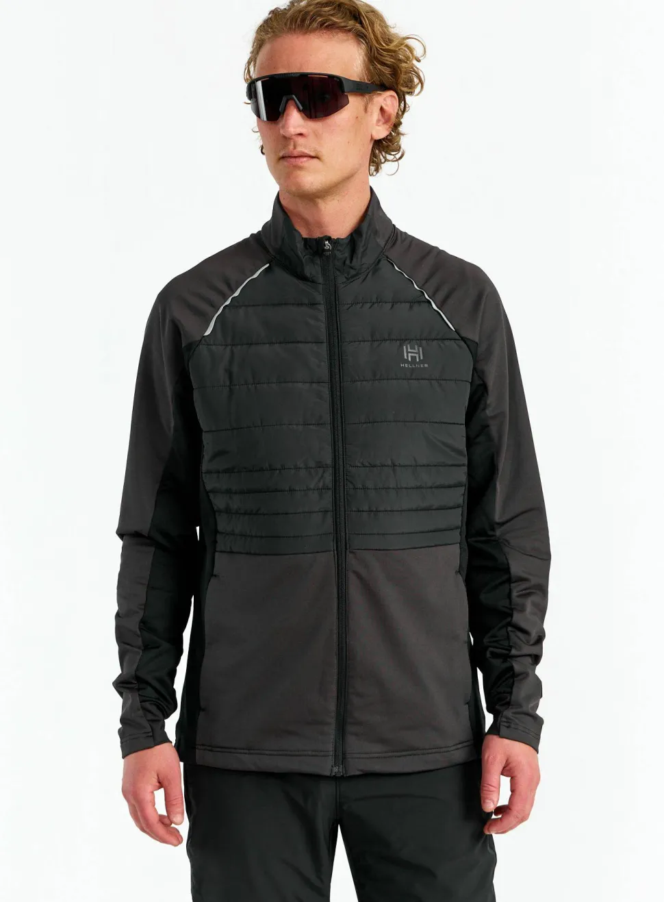 Hellner Men's Hirvas Hybrid Jacket Black Beauty/Phantom
