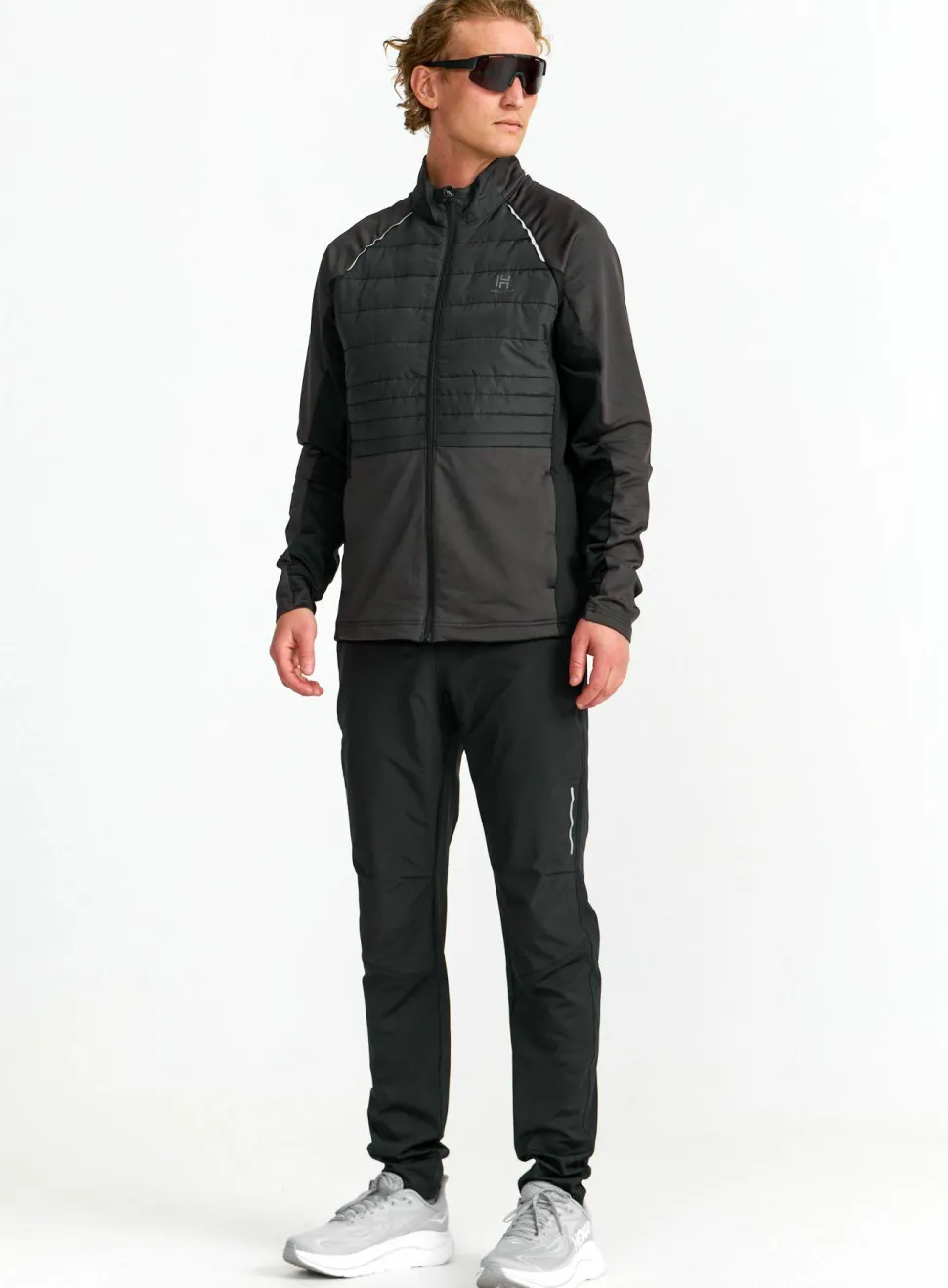 Hellner Men's Hirvas Hybrid Jacket Black Beauty/Phantom