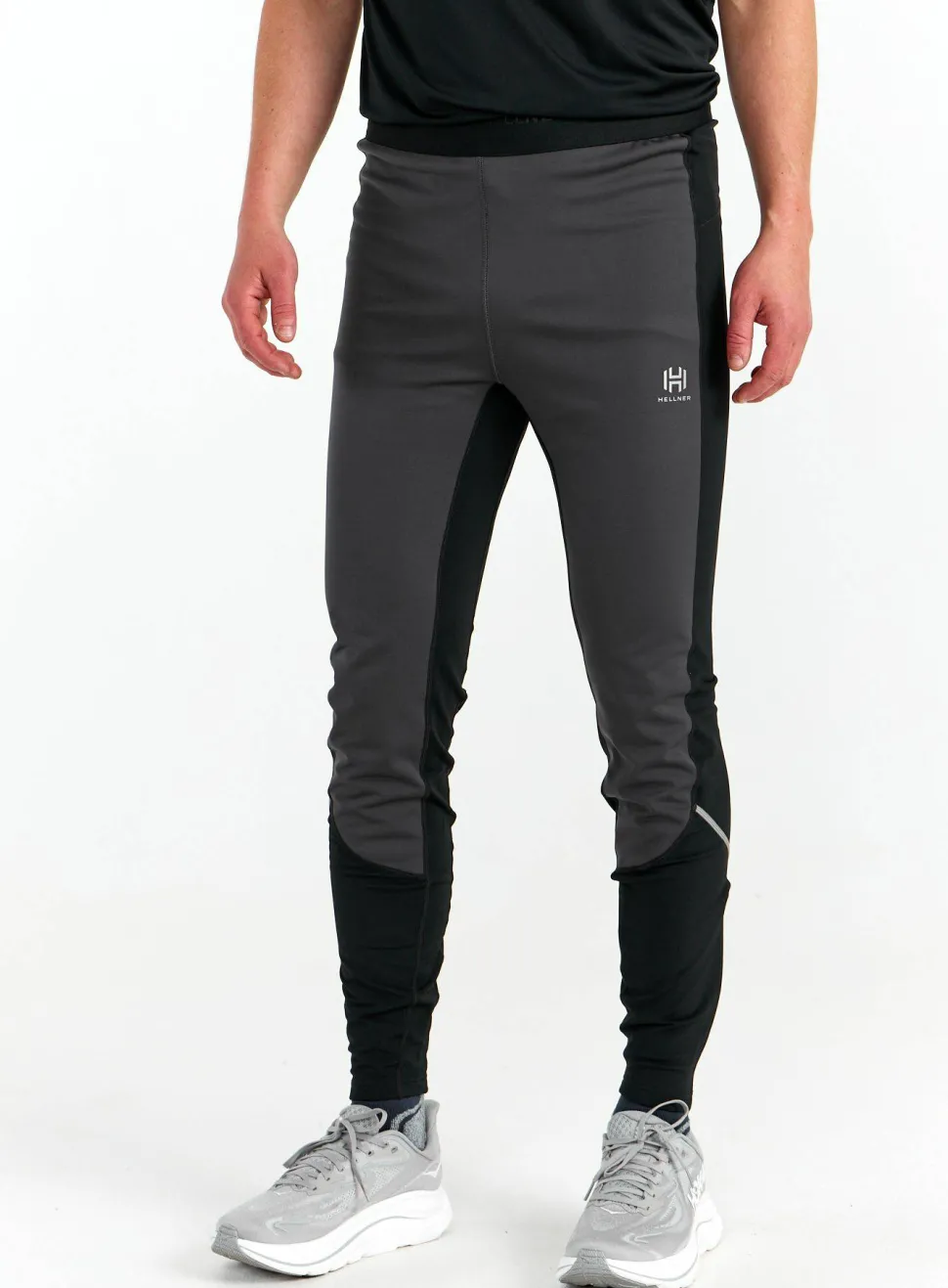 Hellner Men's Nautanen Winter Windblock Tights Phantom/Black Beauty