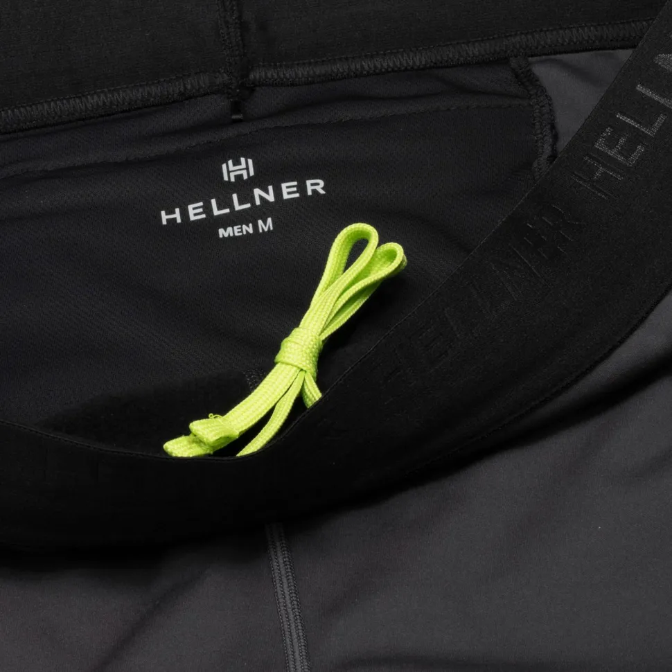 Hellner Men's Nautanen Winter Windblock Tights Phantom/Black Beauty