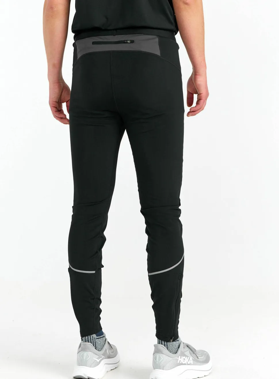 Hellner Men's Nautanen Winter Windblock Tights Phantom/Black Beauty