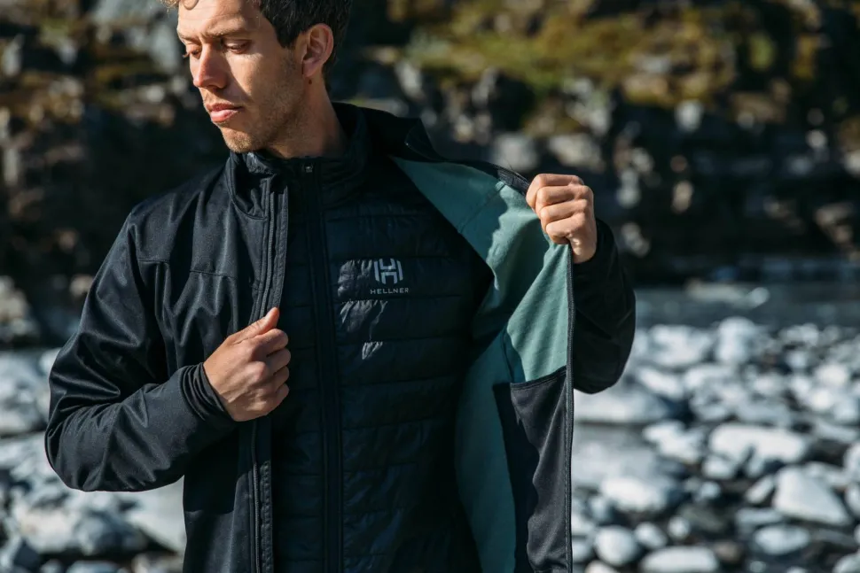 Hellner Men's Nirra Hybrid Jacket 2.0 Black Beauty
