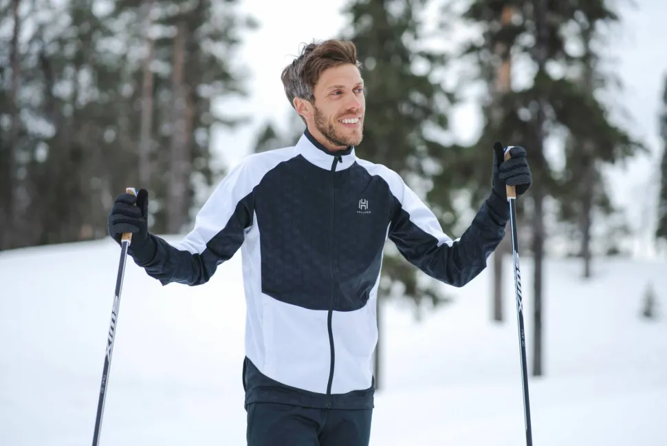 Hellner Men's Sårjås XC Ski Jacket Black Beauty