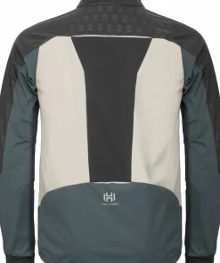 Hellner Men's Sårjås XC Ski Jacket Stormy Weather/Asphalt/Off White