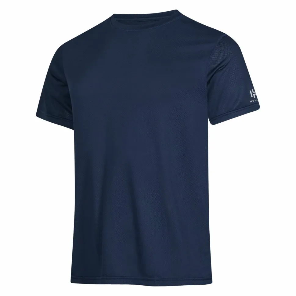 Hellner Men's Tossis Mesh Tee Dress Blues