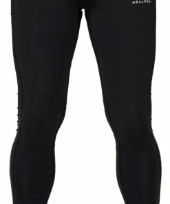 Hellner Mustavaara Running Tights Men Jet Black