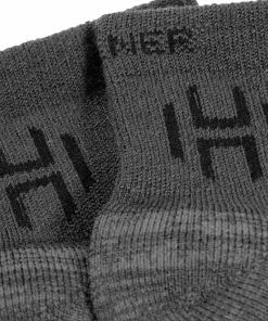Hellner Running Mid Sock Asphalt