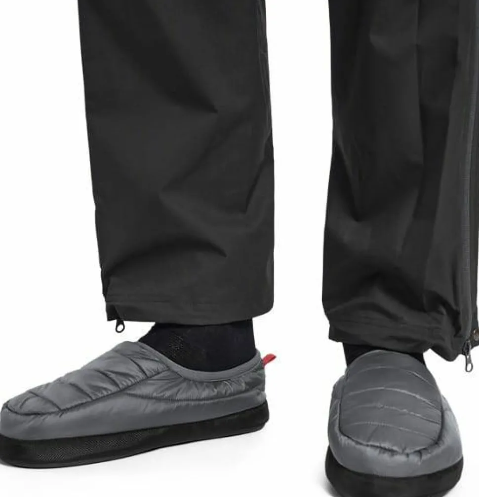 Helsport Pro Camp Slippers Smoky Grey / Ruby Red