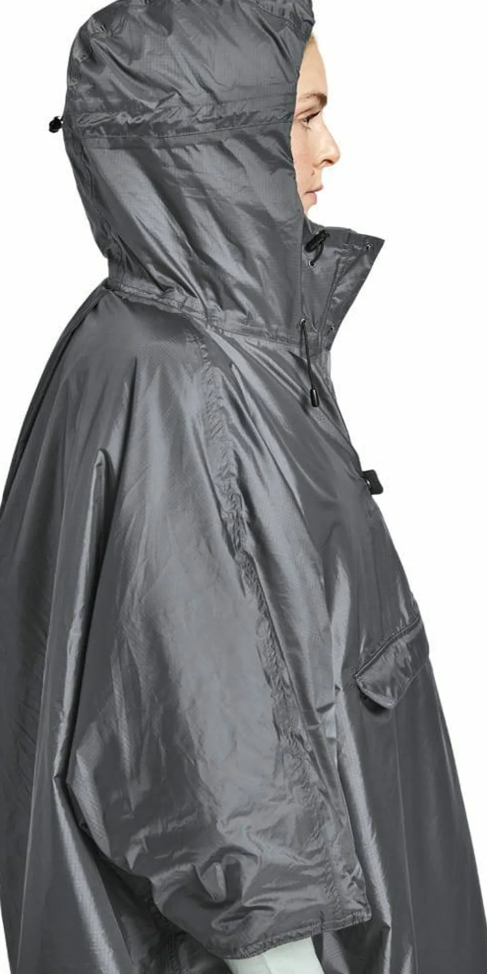 Helsport Pro Fjell Poncho Insulated Dark Shadow / Ruby Red