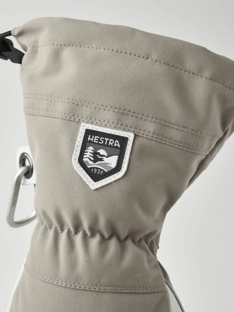 Hestra Army Leather Heli Ski 5-finger Khaki