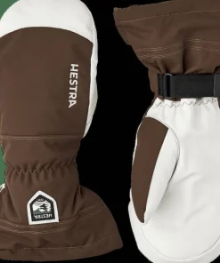 Hestra Army Leather Heli Ski Mitt Espresso