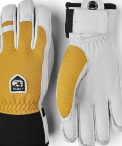 Hestra Army Leather Patrol - 5 Finger Mustard