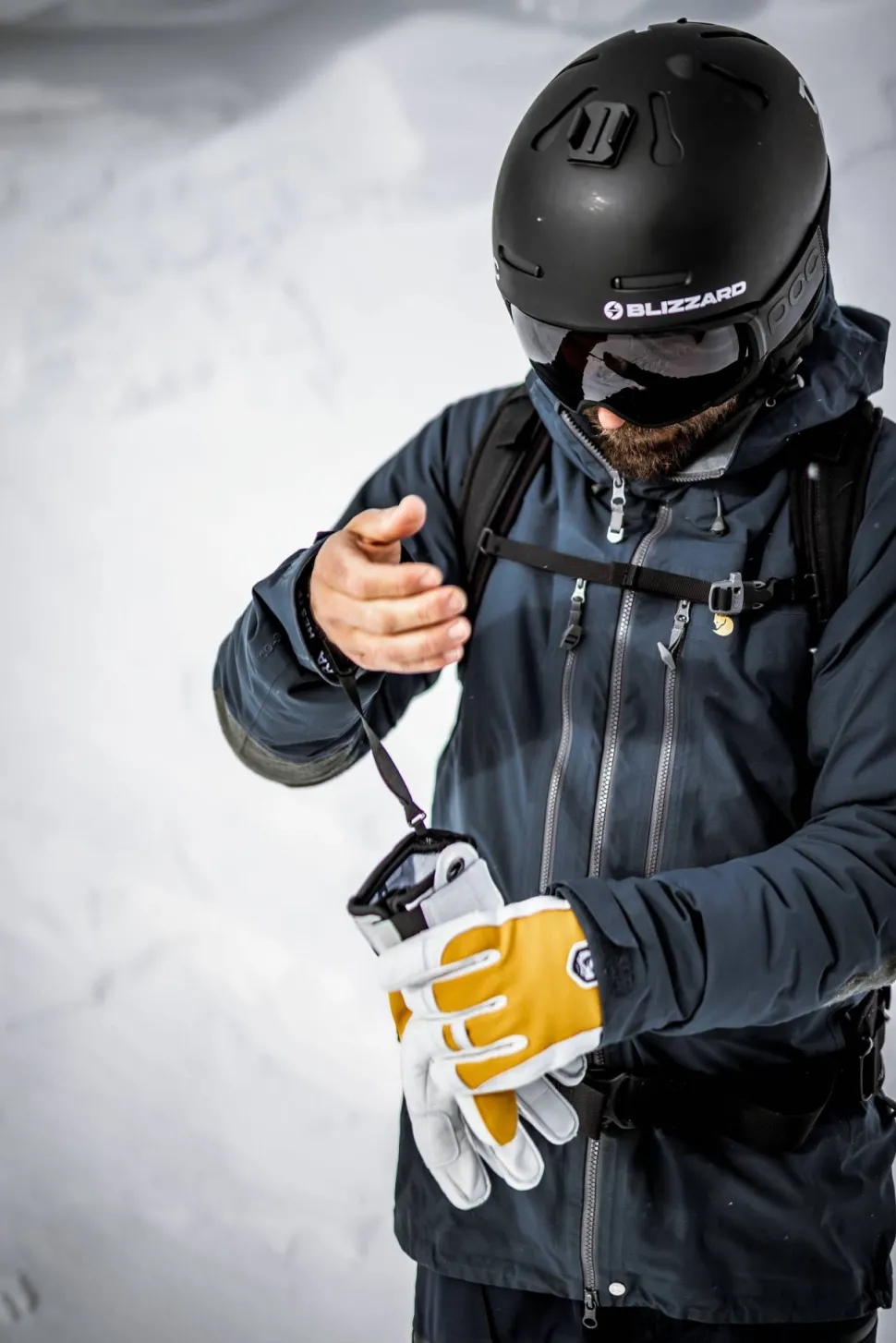 Hestra Army Leather Patrol - 5 Finger Mustard