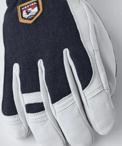 Hestra Army Leather Patrol - 5 Finger Navy