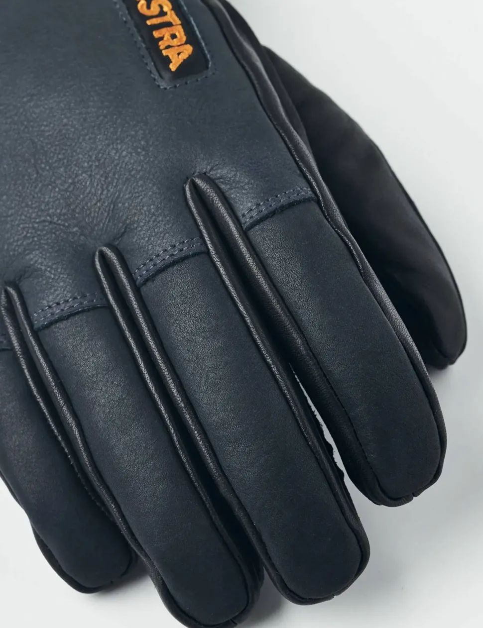 Hestra Army Leather Wool Terry 5-Finger Grey